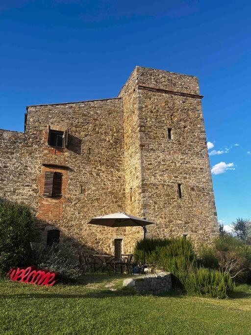 Medieval Tower In Umbria With Swimming Pool Montelagello Exterior foto